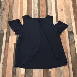 Cold shoulder top